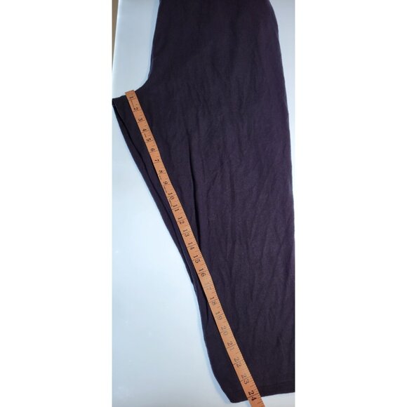 Lane Bryant Navy Blue 3/4 Sleeve Crew Neck Drawstring Waist Jumpsuit 14/16 - Picture 12 of 13